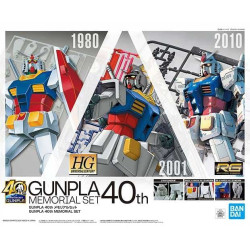 Gunpla 40th Memorial Set